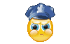 Polizei Smilies (7) Smiley – Polizei